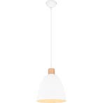 LED Hanglamp Trion Jaguar - Mat Wit Aluminium, Rond, 40W LED, Ophalen of Verzenden, Nieuw