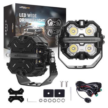 160W LED extra lamp 3.5 Work Light Spot DRL voor Off Road, Verzenden, Nieuw, Universele onderdelen