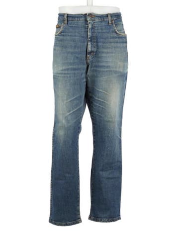 Wrangler Jeans Heren maat W37 / L31 Blauw Vintage, W36 - W38 (confectie 52/54), Blauw, Wrangler, Ophalen of Verzenden
