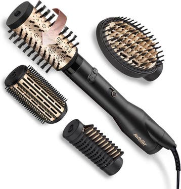 Föhnborstel BaByliss Big Hair Luxe AS970E - Roterend met 4, Verzenden, Nieuw