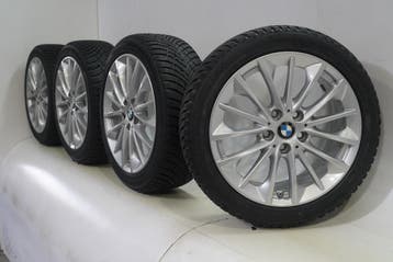 BMW 1 2 serie F40 F44 2 serie Gran Coupe 546 17 inch velgen, Gebruikt, Velg(en), 17 inch, Winterbanden