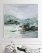 Ellis Hollering - Abstract landscape - Restless Water -