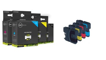 Huismerk Cartridge Set t.v.v. Brother LC-980 serie, Nieuw, Cartridge, Inktmedia