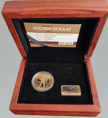 Dubbele Gouden Dukaat 2011 (1.650 oplage), Verzenden, Munten