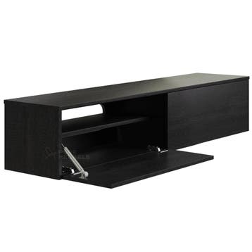 Madera Tv-meubel 150 x 38 x 33 cm - Zwart, Ophalen of Verzenden, Nieuw