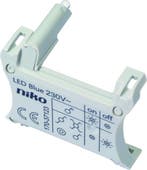 NIKO Original LED lamp 230V blauw, Antiek en Kunst, Verzenden