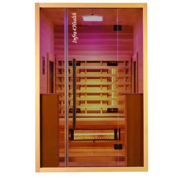 Infrarood Sauna 130 (2p) – Full Spectrum – Demo in showroom, Ophalen of Verzenden, Nieuw, Infrarood, Complete sauna