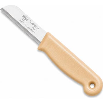 Solingen Schilmesje – RVS Glad – 16 cm met Blade Cover, Ophalen of Verzenden, Nieuw, Rvs of Chroom
