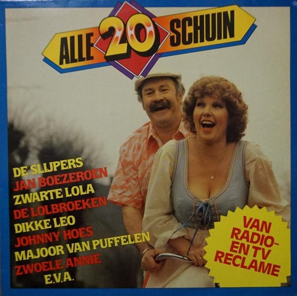 LP gebruikt - Various - Alle 20 Schuin, Cd's en Dvd's, Vinyl | Pop, Zo goed als nieuw, Verzenden