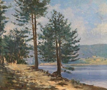 Mario Ridola (1890-1973) - Paesaggio - NO RESERVE