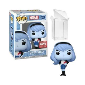 Funko Pop  Gwen Stacy Blue  A Heart 1356 Collector Corps, Verzamelen, Poppetjes en Figuurtjes, Verzenden, Nieuw