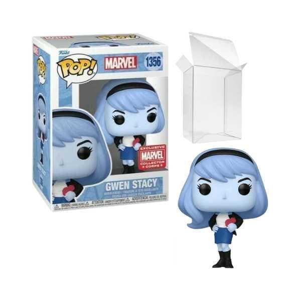 Funko Pop  Gwen Stacy Blue  A Heart 1356 Collector Corps, Verzamelen, Poppetjes en Figuurtjes, Verzenden