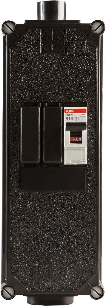 ABB HAF HAV1-S INSTAL.KAST SMAL 1P+0 B16A, Ophalen of Verzenden, Nieuw, Groepenkast