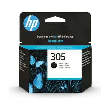 HP 305 Zwart, Pack van 1 Originele Inktcartridge (Huis), Verzenden, Nieuw