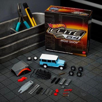 Hot Wheels, Mattel 1:64 - Modelauto - Hot Wheels Elite 64, Nieuw