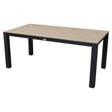 Malaga Sydney dining tuinset 180x92xH74 cm 5 delig polywood, Tuin en Terras, Ophalen of Verzenden, Nieuw