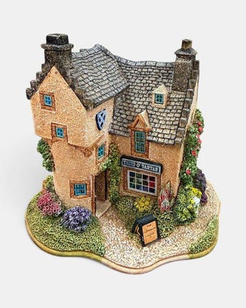 Decoratief ornament - Handgemaakt Brits huisje