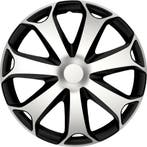 Carpoint Wieldoppenset Mega 16 Inch Zwart/zilver 4 Stuks, Auto diversen, Ophalen of Verzenden, Gebruikt