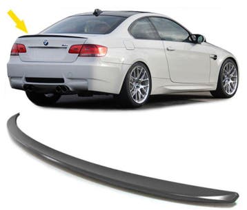 Kofferbak Spoiler Lip Glans Zwart BMW E92 E93 Coupe B1938, Auto-onderdelen, Nieuw