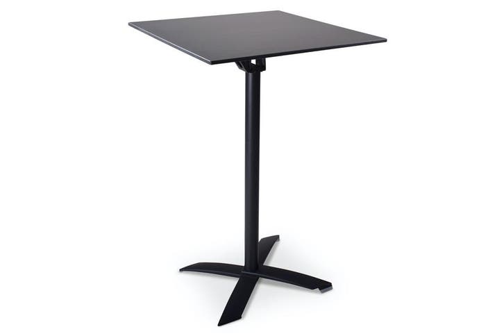 Statafel Helsinki | 70x70cm | opklapbaar, Tuin en Terras, Tuintafels, Nieuw, Kunststof, Vierkant, Ophalen of Verzenden