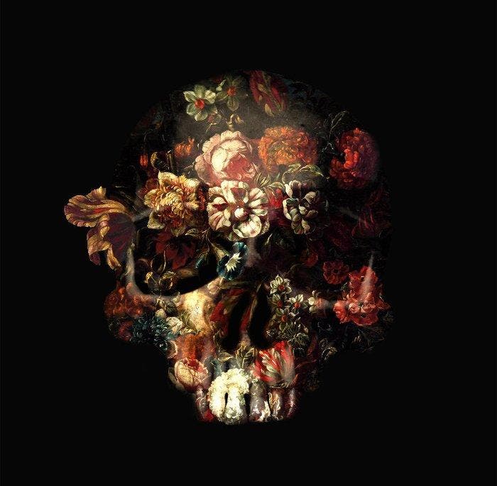 Slasky (1972) - Skull lll, Antiek en Kunst, Kunst | Designobjecten