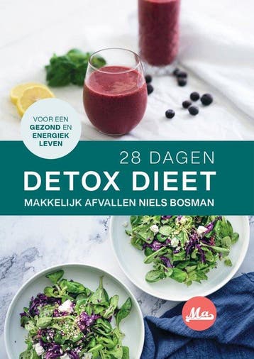 28 Dagen Detox Dieet programma - Makkelijk Afvallen, Verzenden, Zo goed als nieuw, Niels Bosman