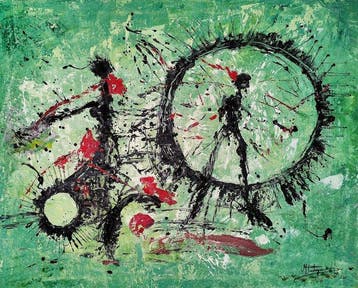 Castagna Maurizio 1961 - XL - Attraverso Il Cerchio - Oltre