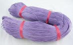 10 meter Waxkoord katoen 1 mm – lila lavendel, Ophalen of Verzenden, Nieuw, Draad
