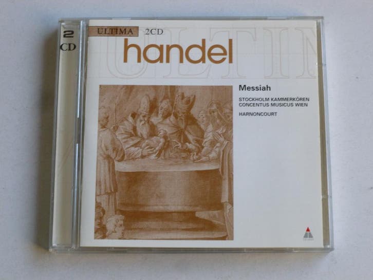 Handel - Messiah / Narnoncourt (2 CD), Cd's en Dvd's, Cd's | Klassiek, Zo goed als nieuw, Ophalen of Verzenden