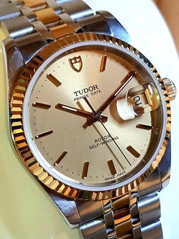 Tudor - Prince Date - GOLD DIAL - Zonder minimumprijs -