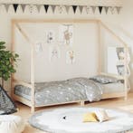 vidaXL Kinderbedframe 90x200 cm massief grenenhout, Kinderen en Baby's, Kinderkamer | Bedden, Verzenden, Nieuw