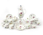 Porseleinen koffie en theeservies, Meissen, Dld 18e eeuw, Antiek en Kunst
