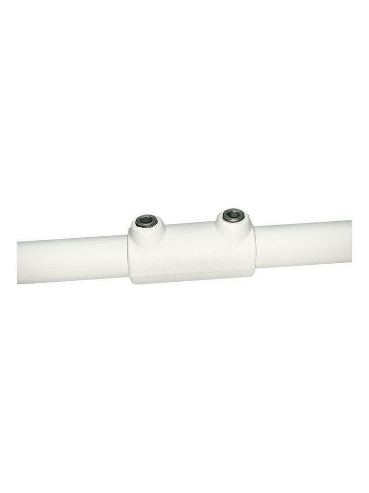 Koppelmof wit 33,7 mm, Doe-het-zelf en Verbouw, IJzerwaren en Bevestigingsmiddelen, Nieuw, Verzenden