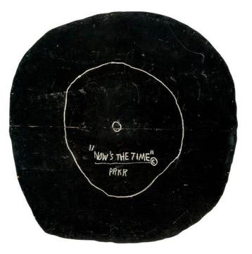 Jean-Michel Basquiat (1960-1988) - “Nows the Time, 1985”. -