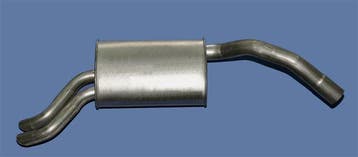 *Tip*  Einddemper (incl. KM-9549) CITROEN Evasion Jumpy FIAT, Auto-onderdelen, Ophalen of Verzenden, Nieuw, Peugeot