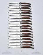 Laguiole - 18x Steak Knives - Brown - style de -