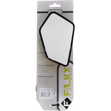 Falkx Fietsspiegel rechts - Acryl glas - 11x5 cm - Voor 2..., Fietsen en Brommers, Ophalen of Verzenden, Nieuw, Frame