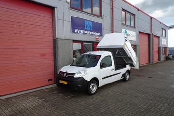 Renault Kangoo 1.5 Blue dCi 95 Comfort Maxi kipper / vuilcon, Stof, Gebruikt, Renault, Wit