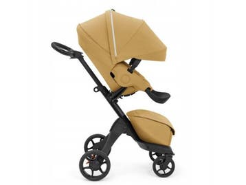 Veiling - Stokke XPLORY X Golden Yellow - Luxe kinderwagen, Nieuw