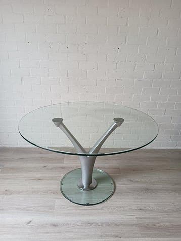 Rolf Benz - Tafel - Glas, Metaal