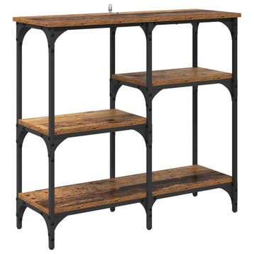 Smalle Haltafel Metaal | 53% Korting - Laatste kans, Huis en Inrichting, Tafels | Sidetables, Gebruikt, 50 tot 100 cm, Ophalen of Verzenden