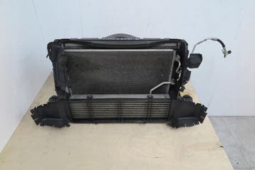 complete ventilator radiator Mercedes W212 2.2 CDI, Verzenden, Gebruikt