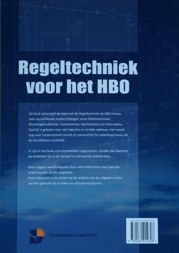Regeltechniek voor het HBO 9789082014808 Jaap Schrage, Boeken, Verzenden, Gelezen, Jaap Schrage