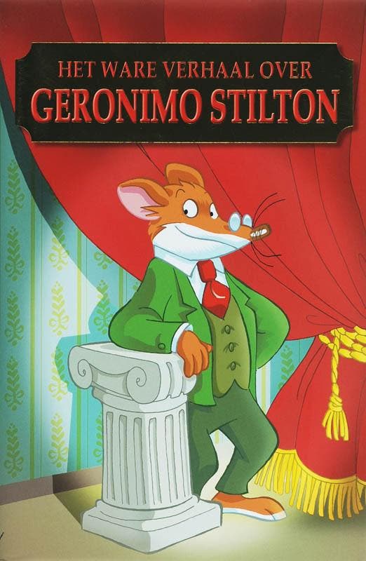 Het ware verhaal over Geronimo Stilton ! 9789085920373, Boeken, Kinderboeken | Jeugd | onder 10 jaar, Gelezen, Verzenden