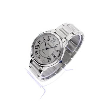 Cartier Ronde de Cartier Must 40mm WSRN0035; Automatisch..., Ophalen of Verzenden, Zo goed als nieuw, Staal, Overige merken
