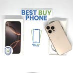 iPhone 16 Pro 128GB goud /krasvrij /89% batt /garantie, Telecommunicatie, Mobiele telefoons | Apple iPhone, IPhone 16 Pro, 128 GB