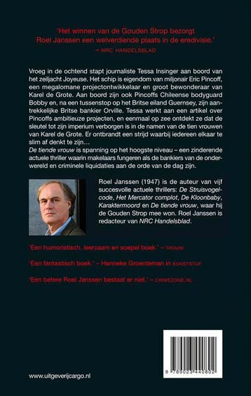 De tiende vrouw 9789023440802 Roel Janssen, Verzenden, Gelezen, Roel Janssen