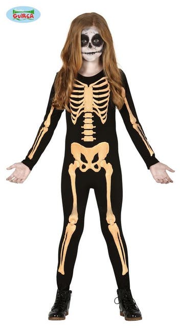 Skelet Jumpsuit Kind, Ophalen of Verzenden, Nieuw