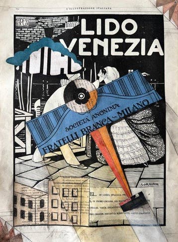 Michele Falanga (1865-1937) - Aeropittura futurista