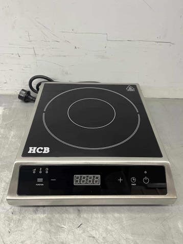 HCB RVS Inductie fornuis kookplaat 2,7 kW 230V Horeca, Ophalen of Verzenden, Nieuw in verpakking